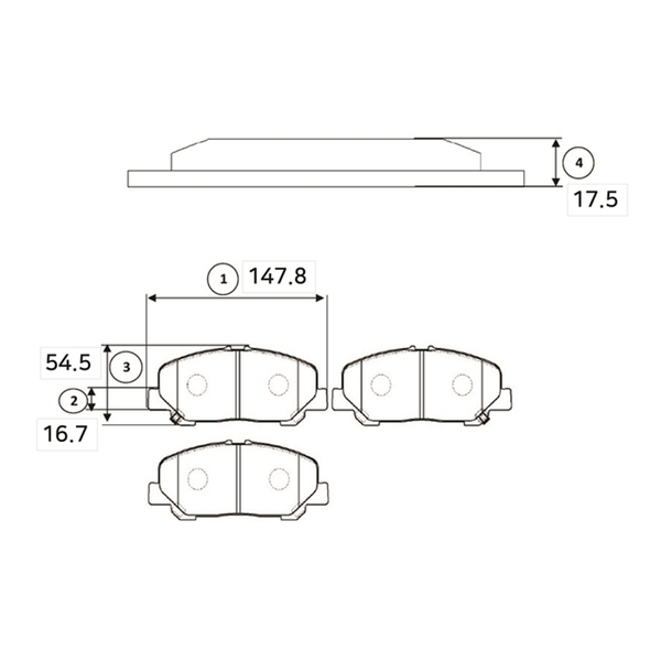 Купить запчасть CTR - GK1177 Колодки тормозные GK1177 / CKT-164
