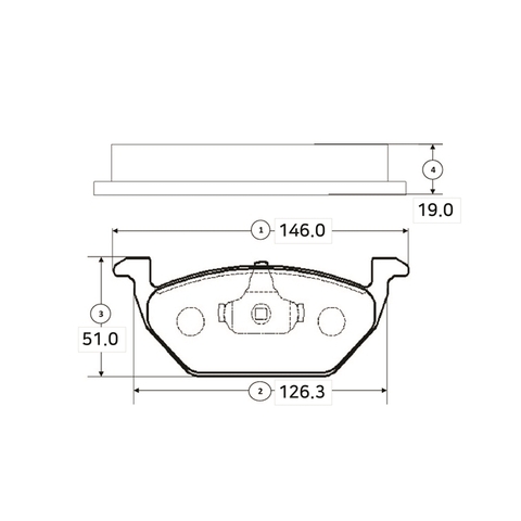 Купить запчасть CTR - GK1231 Колодки тормозные GK1231 / CKVW-4