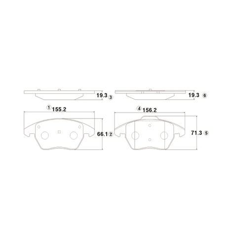 Купить запчасть CTR - GK1234 Колодки тормозные GK1234 / CKVW-7