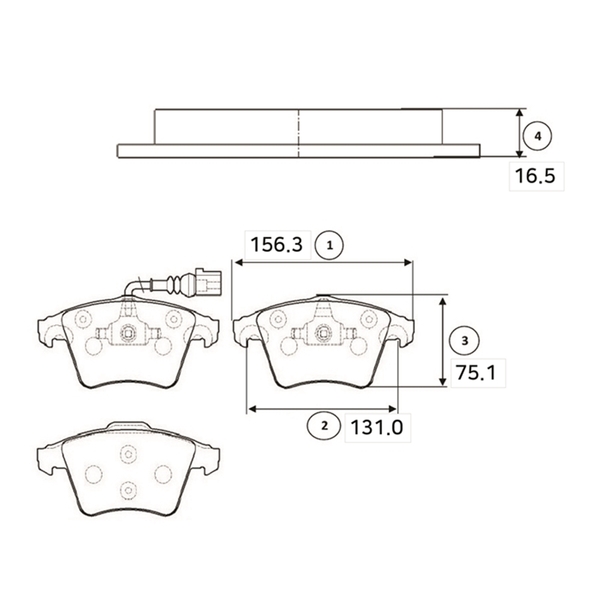 Купить запчасть CTR - GK1258 Колодки тормозные GK1258 / CKVW-31