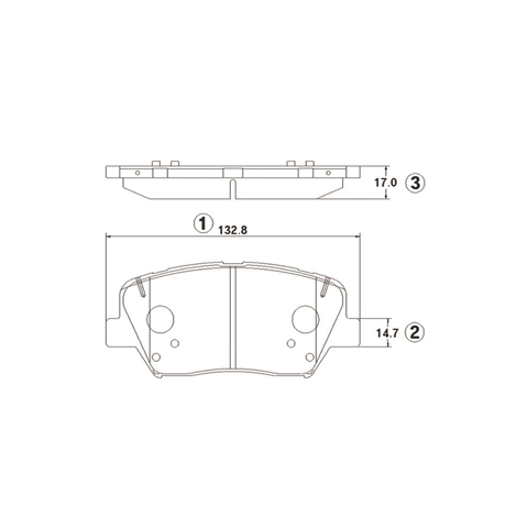 Купить запчасть CTR - GK1403 Колодки тормозные GK1403 / CKKH-69