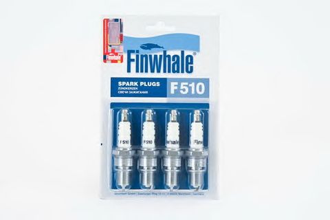 Купить запчасть FINWHALE - F510 Свеча зажигания F510 компл. 4шт. (блистер)