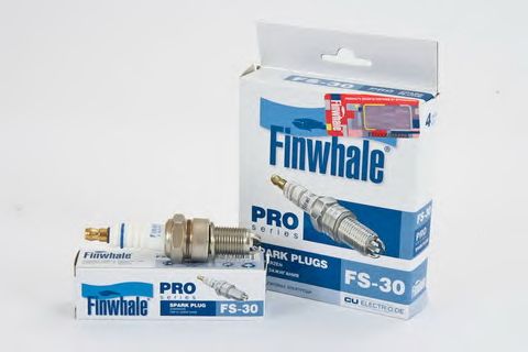 Купить запчасть FINWHALE - FS30 Свеча зажигания FS30 / Комплект 4шт./ Цена за 1 шт.