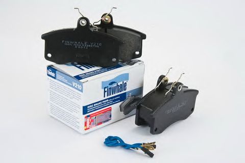 Купить запчасть FINWHALE - V210 Тормозные колодки передние V210