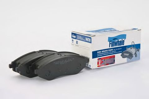 Купить запчасть FINWHALE - V478 Колодки перед. дисковые