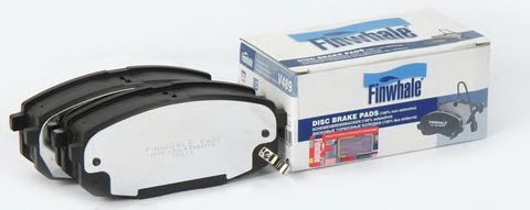Купить запчасть FINWHALE - V489 Колодки перед. дисковые