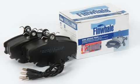 Купить запчасть FINWHALE - V706 Колодки перед. дисковые