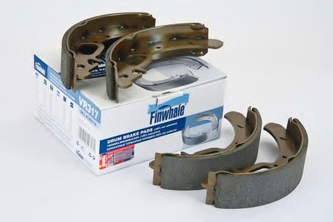 Купить запчасть FINWHALE - VR317 Тормозные колодки задние компл. VR317