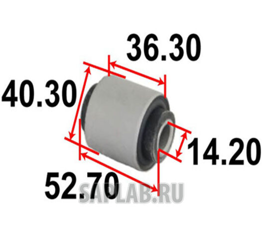 Купить запчасть JIKIU - BH28198 САЙЛЕНТБЛОК ПОДВЕСКИ