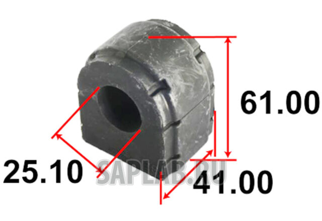 Купить запчасть JIKIU - BL25064 ВТУЛКА СТАБИЛИЗАТОРА