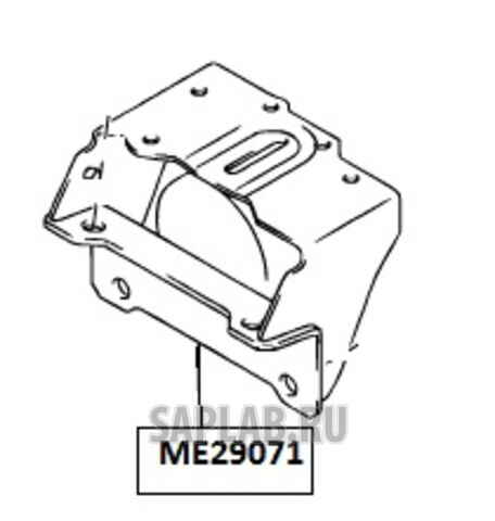 Купить запчасть JIKIU - ME29071 ПОДУШКА ДВИГАТЕЛЯ В СБОРЕ