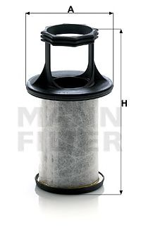Купить запчасть MANN-FILTER - LC5001X LC5001x Фильтр масляный (элемент-сажеуловитель)