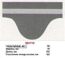 Купить запчасть MITSUBOSHI - 99XY19 Ремень ГРМ 99z MITSUBOSHI