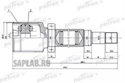 Купить запчасть PATRON - PCV1497 ШРУС