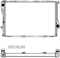 Купить запчасть SAKURA - 30111014 Радиатор сист. охл. Sakura 3011-1014