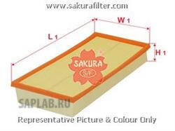 Купить запчасть SAKURA - A1164 Фильтр воздушный Sakura A1164