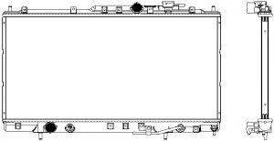 Купить запчасть SAKURA - 33211030 Радиатор сист. охл. Sakura 3321-1030