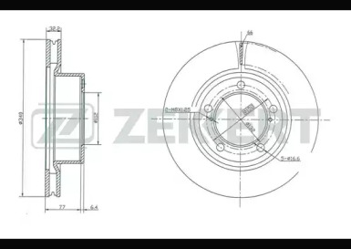 Купить запчасть ZEKKERT - BS5440 Диск торм. перед. BS-5440