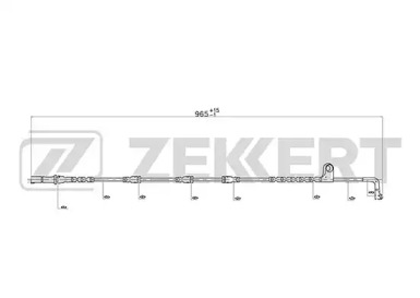 Купить запчасть ZEKKERT - BS8005 Датчик износа тормозных колодок BS-8005