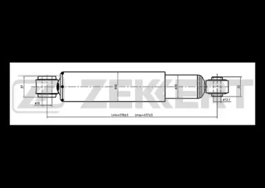 Купить запчасть ZEKKERT - SG2326 Амортизатор SG-2326 газ. задн. подв.