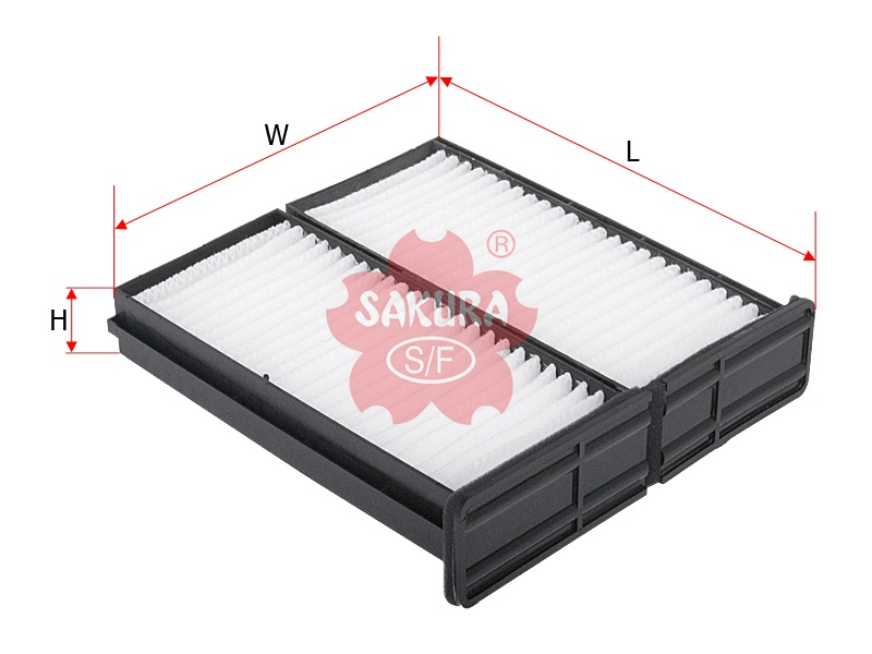 Купить запчасть SAKURA - CA1001S Фильтр салон. Sakura CA1001S