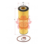 Купить запчасть SAKURA - EO83020 EO83020 Фильтр масляный (элемент)
