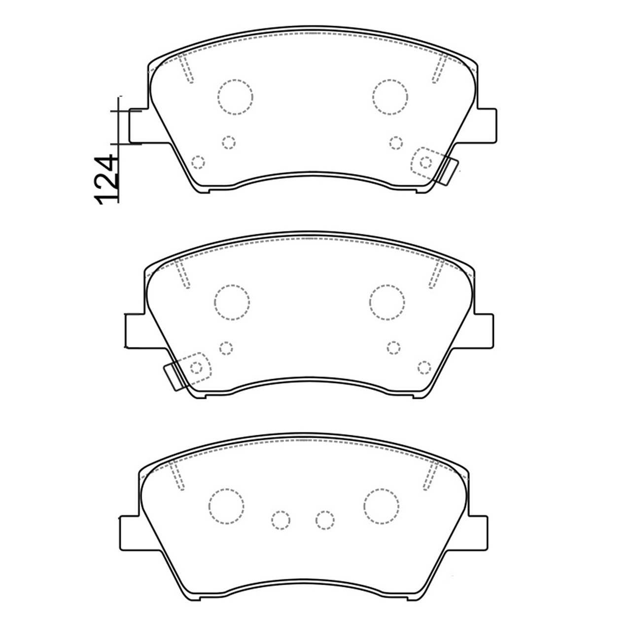 Купить запчасть NIBK - PN0772 PN0772 Тормозные колодки дисковые NiBK