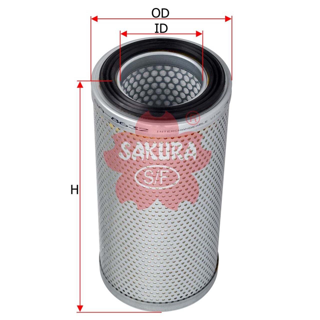 Купить запчасть SAKURA - SA8632 SA8632   Воздушный фильтр-сепаратор масла