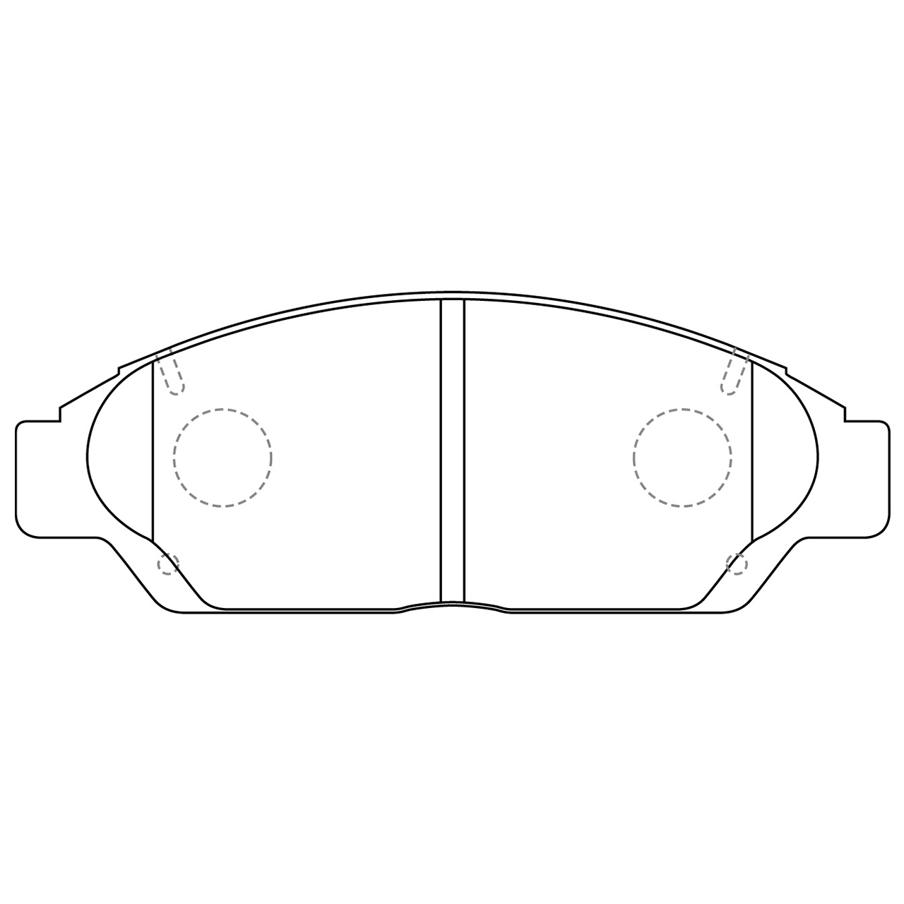 Купить запчасть NIBK - PN1260 PN1260 Тормозные колодки дисковые NiBK