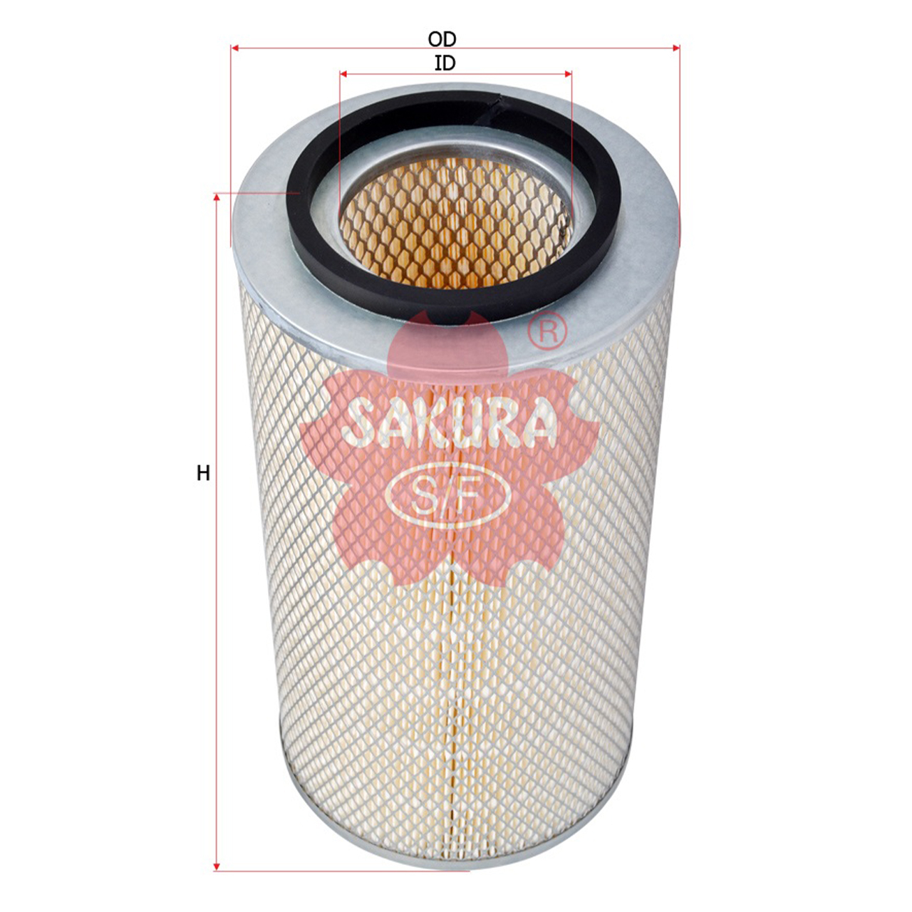 Купить запчасть SAKURA - A6207 A6207 Фильтр воздушный 