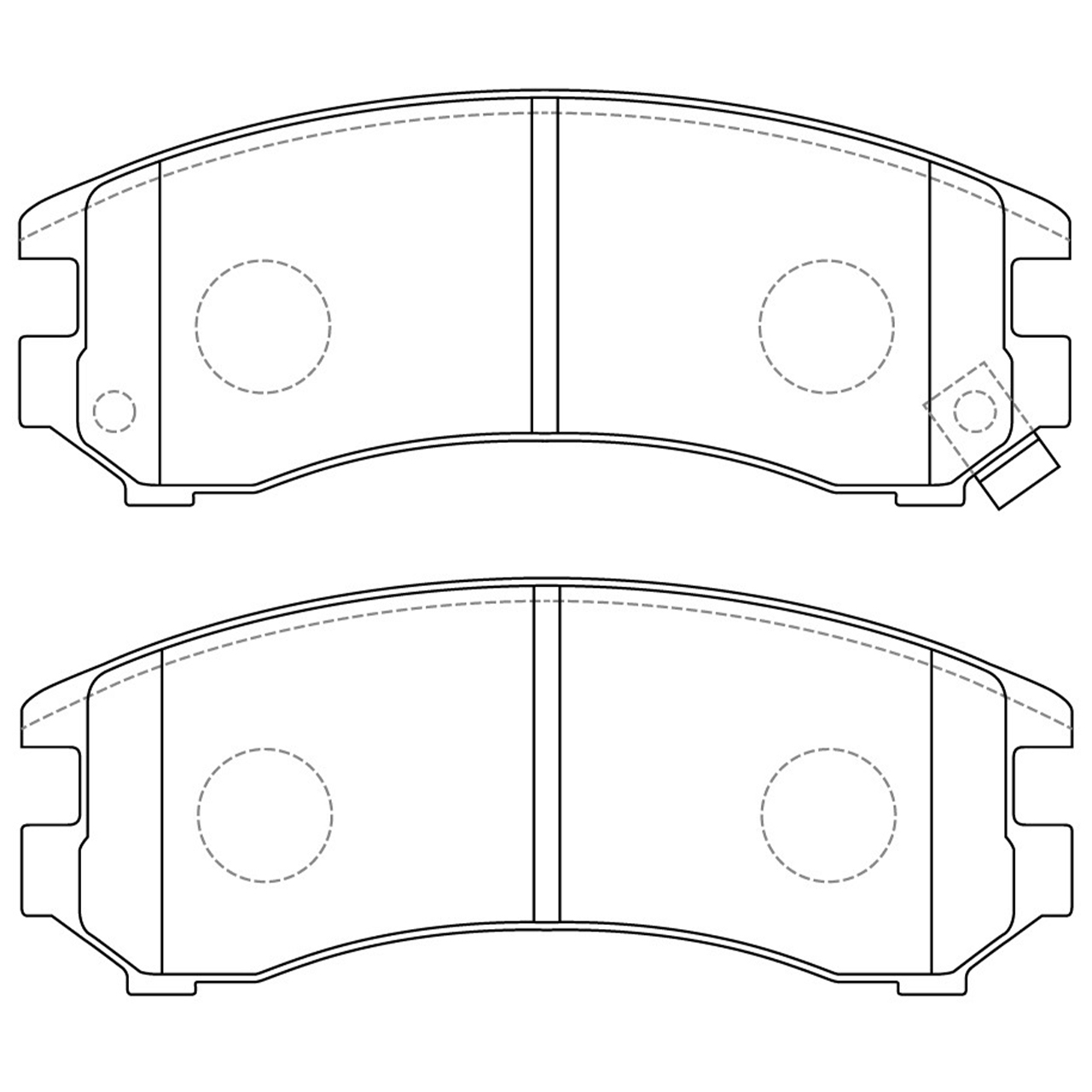 Купить запчасть NIBK - PN2367 PN2367 Тормозные колодки дисковые NiBK