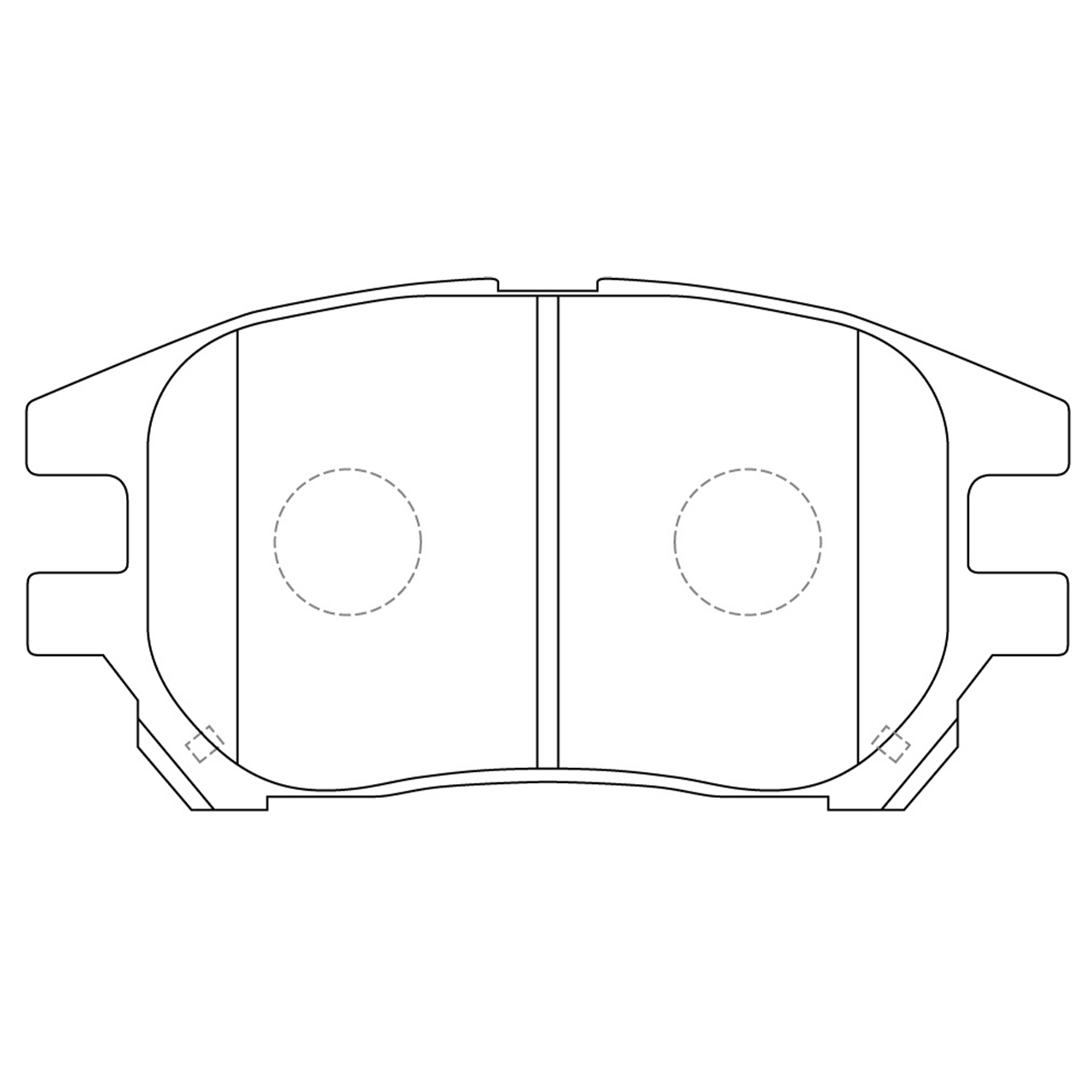 Купить запчасть NIBK - PN1481 PN1481 Тормозные колодки дисковые NiBK