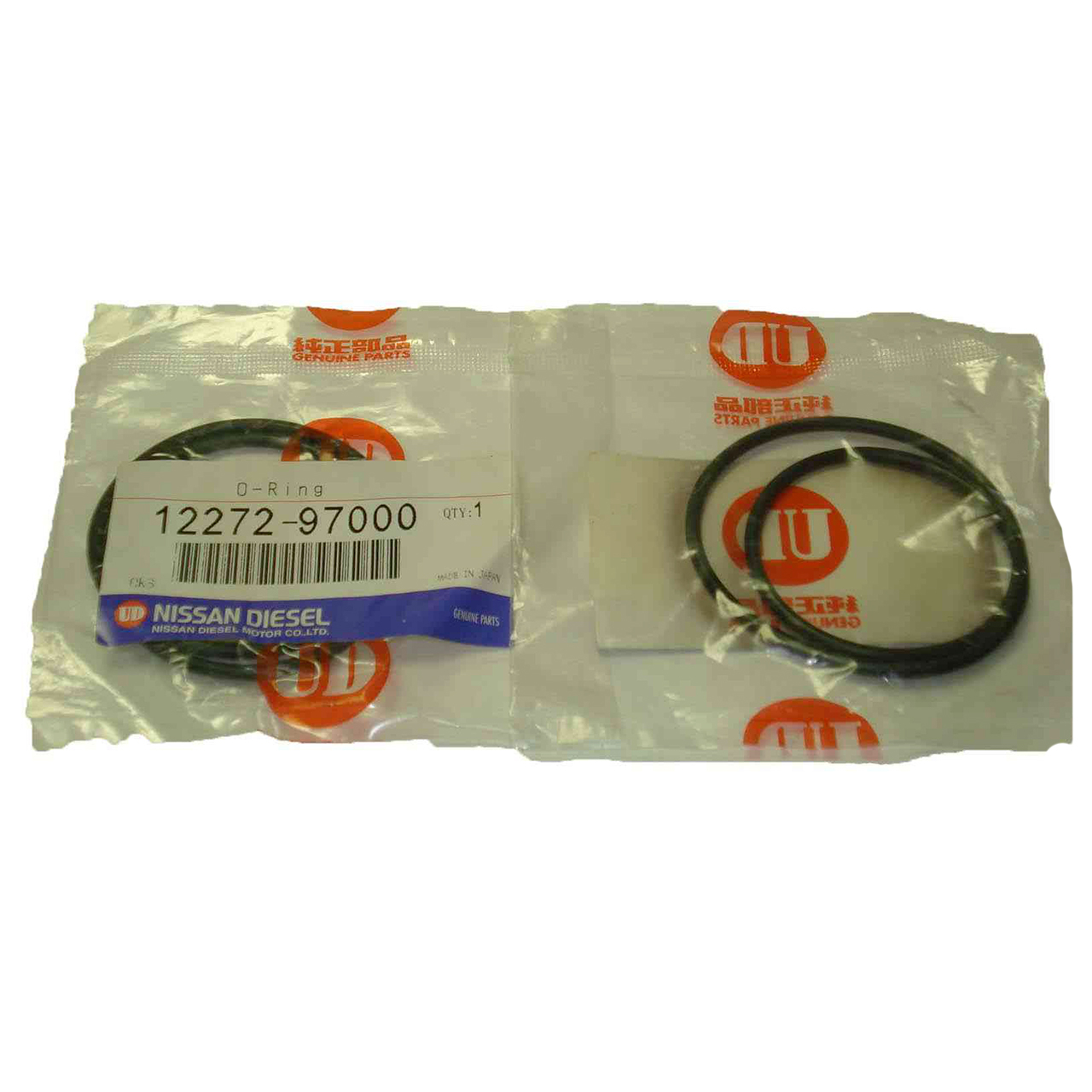 Купить запчасть NISSAN UD - 1227297000 12272-97000 О-кольцо (для втулки уплотнения переднего) лобовины