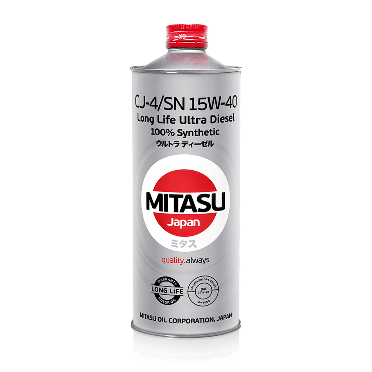 Купить запчасть MITASU - MJ2141 Масло моторное MITASU CJ-4/SN 15w40 1л синтетическое для дизельных двигателей MJ214 (1/20) Япония