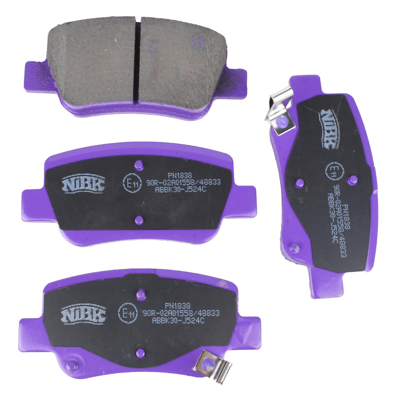 Купить запчасть NIBK - PN1838 PN1838 Тормозные колодки дисковые NiBK