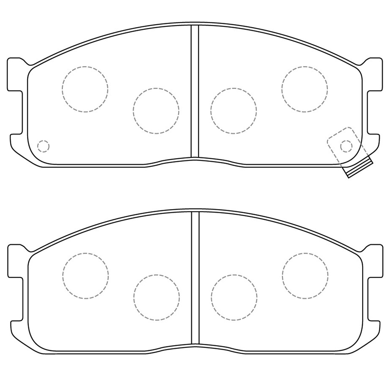 Купить запчасть NIBK - PN5211 PN5211 Тормозные колодки дисковые NiBK