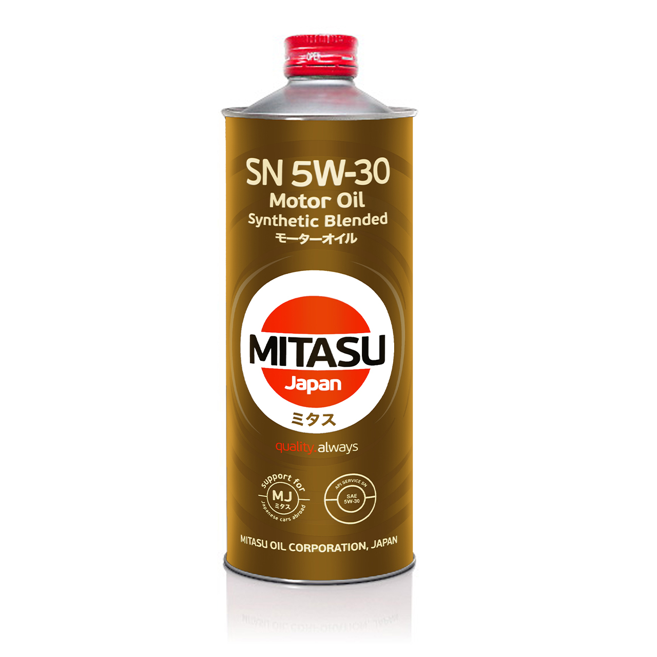Купить запчасть MITASU - MJ1201 Масло моторное MITASU SN 5w30 1л п/синтетическое для бензиновых двигателей MJ120 (1/20) Япония