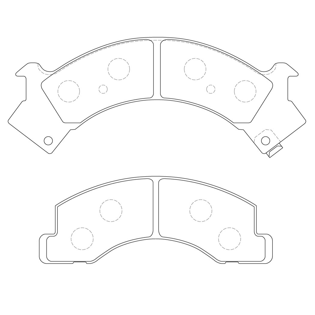 Купить NiBK PN4288 PN4288 Тормозные колодки дисковые NiBK