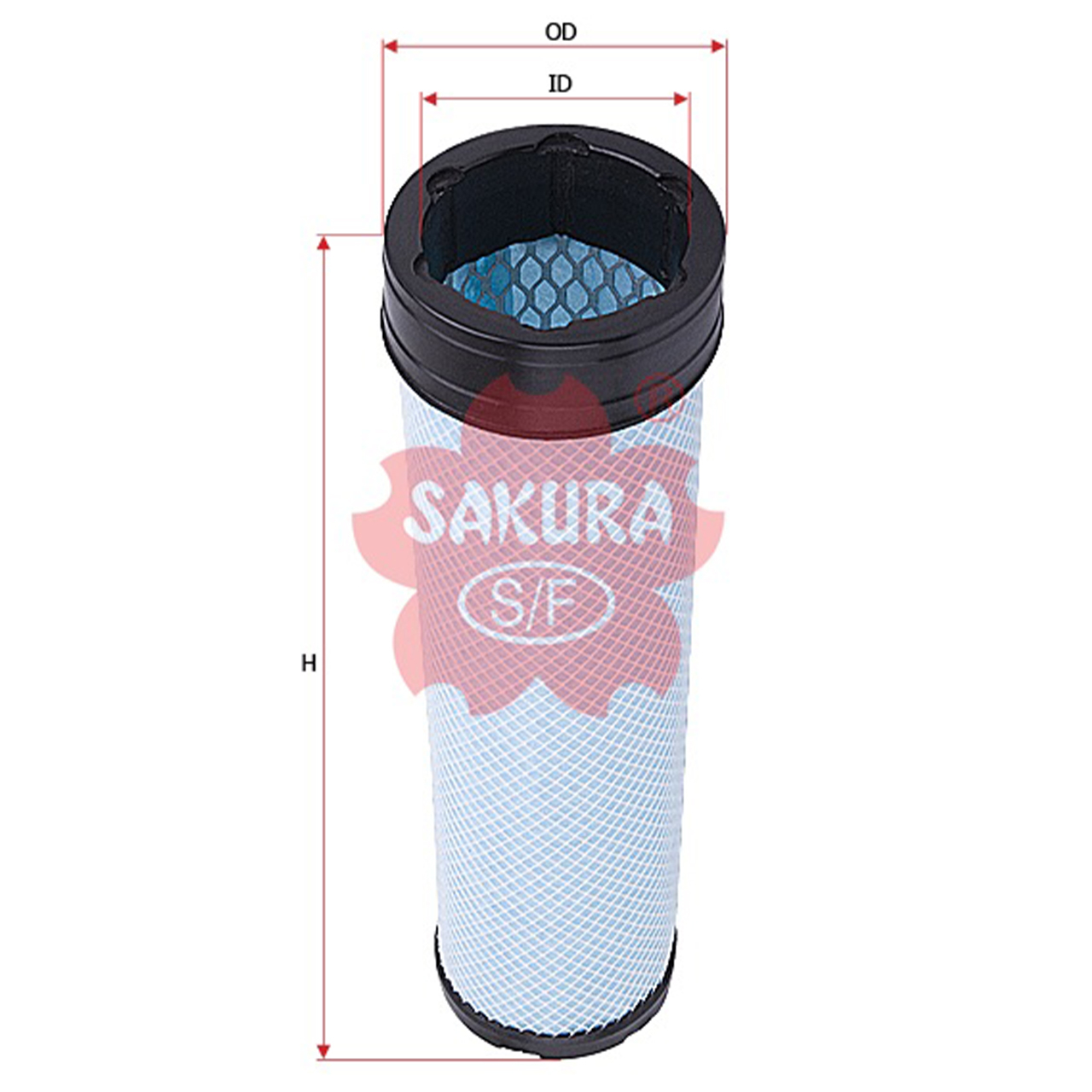 Купить запчасть SAKURA - A7004 A7004 Фильтр воздушный внутренний