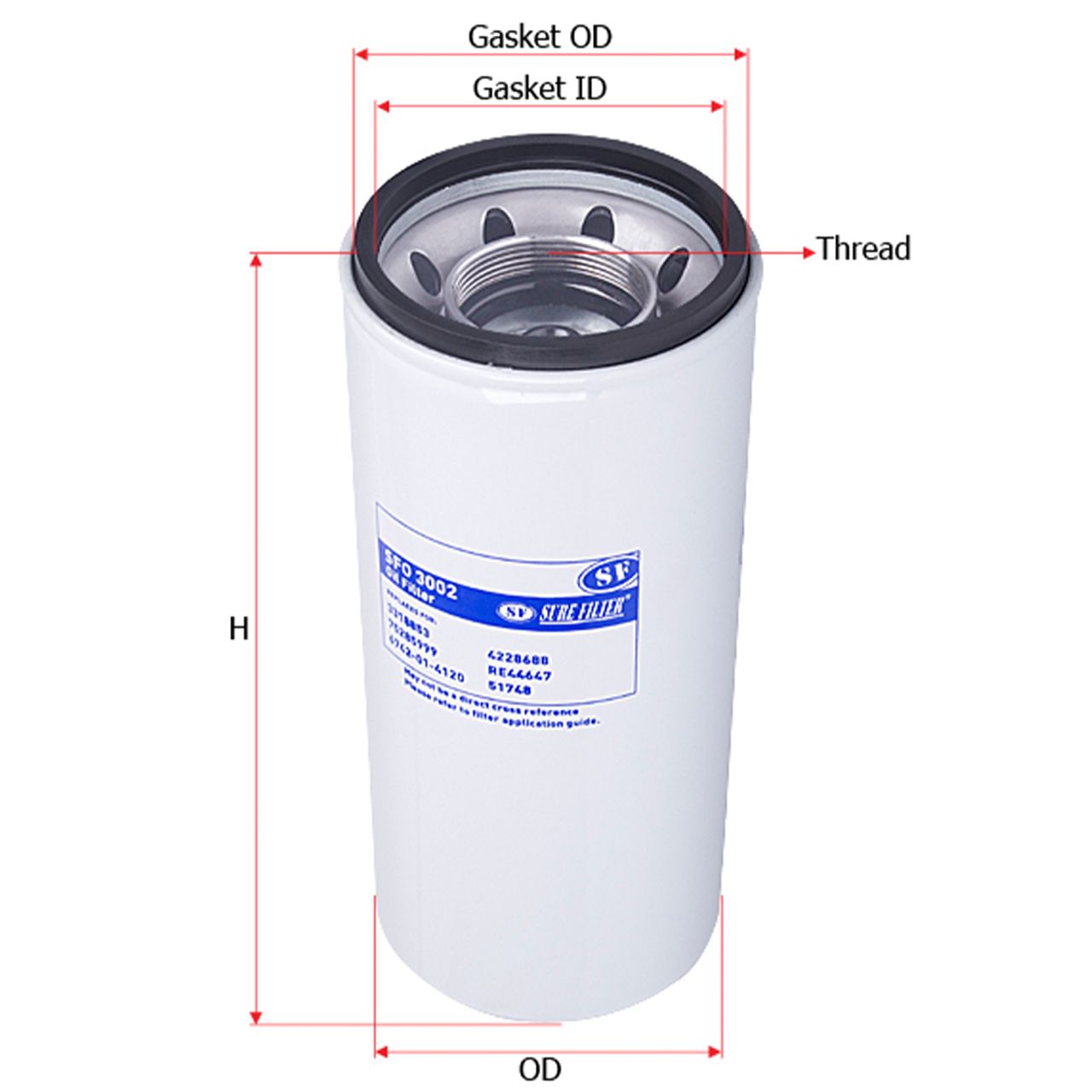 Купить запчасть SURE FILTER - SFO3002 SFO3002 Фильтр масла