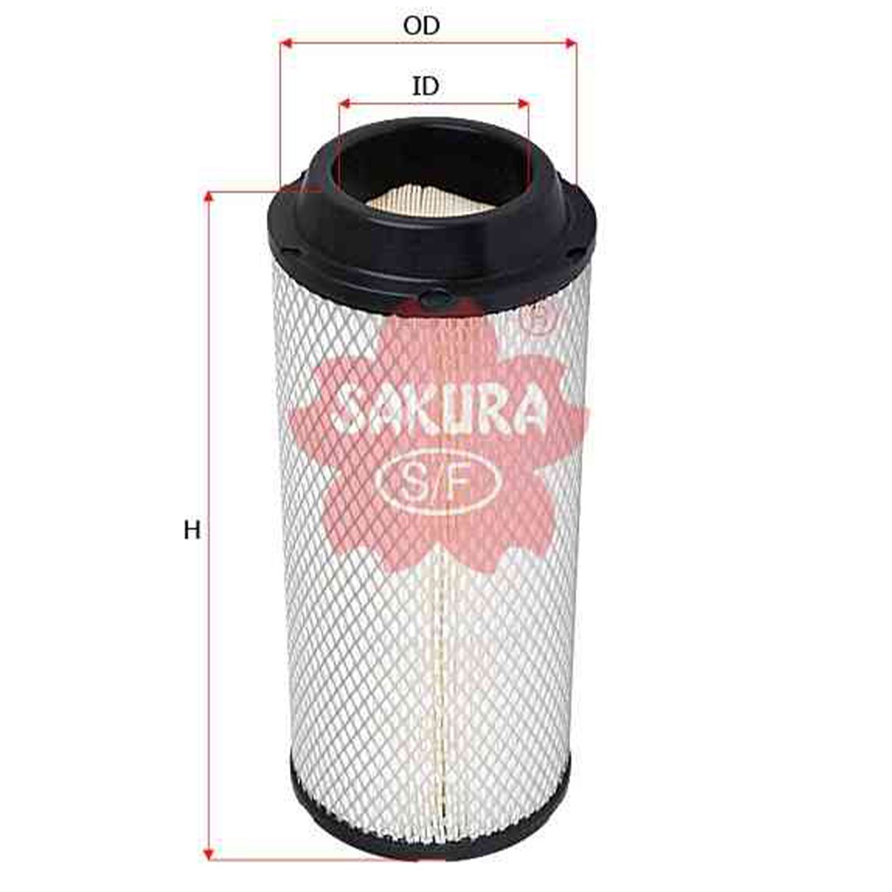 Купить запчасть SAKURA - A8553 A8553 Воздушный фильтр наружный