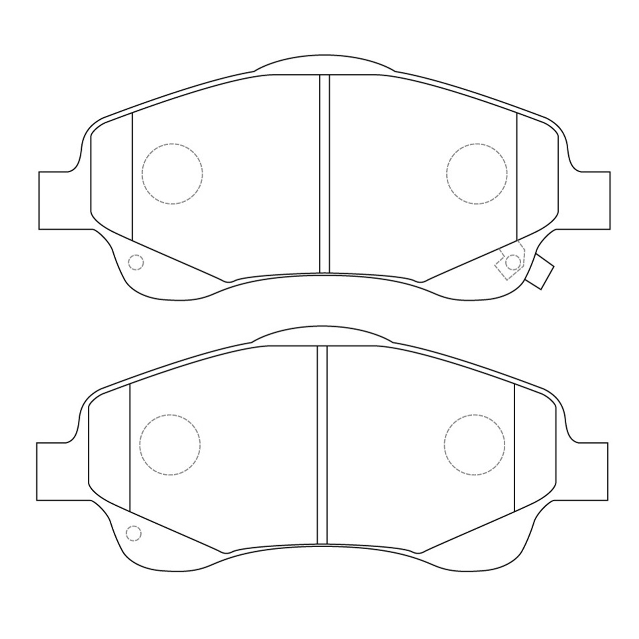 Купить запчасть NIBK - PN1233 PN1233 Тормозные колодки дисковые NiBK