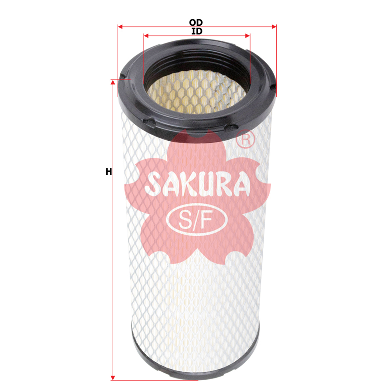 Купить запчасть SAKURA - A8505 A8505 Фильтр воздушный