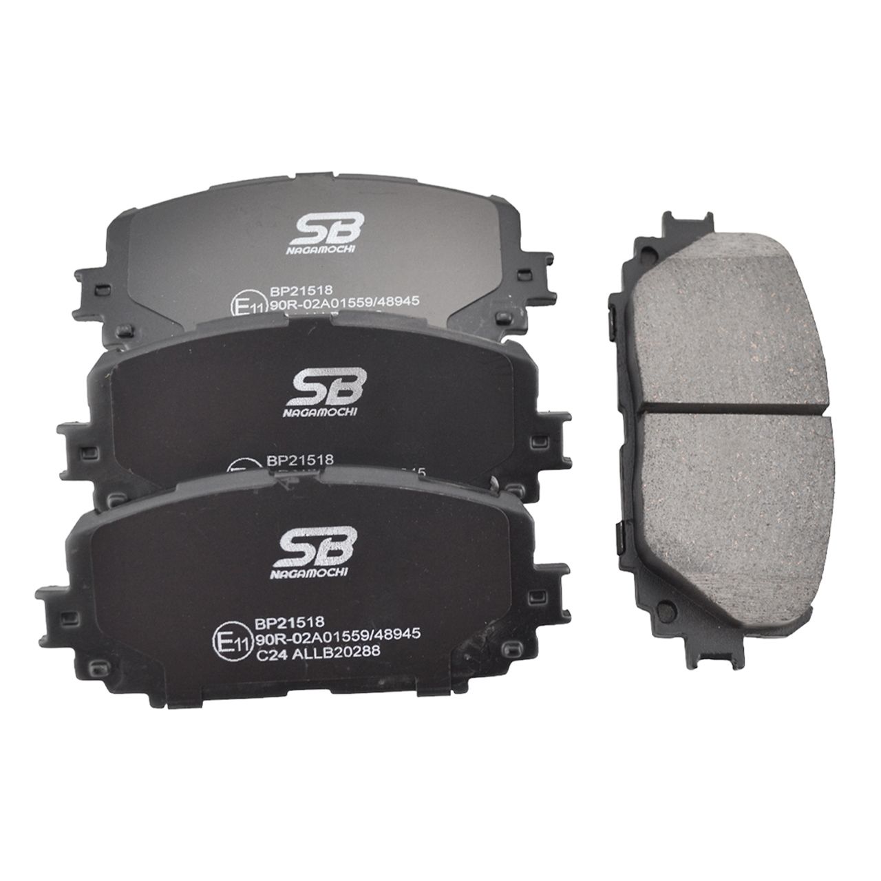 Купить запчасть SB - BP21518 BP21518 Тормозные колодки дисковые SB