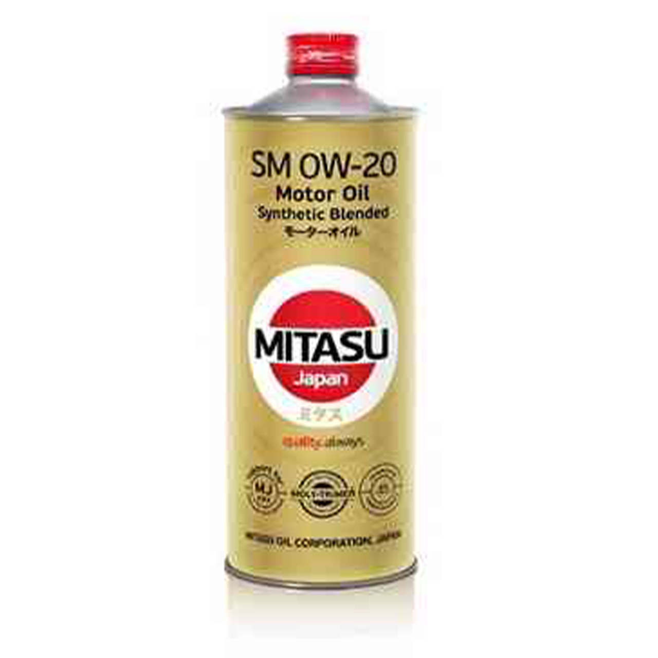 Купить запчасть MITASU - MJ1231 Масло моторное MITASU SM 0w20 1л п/синтетическое для бензиновых двигателей MJ123 (1/20) Япония