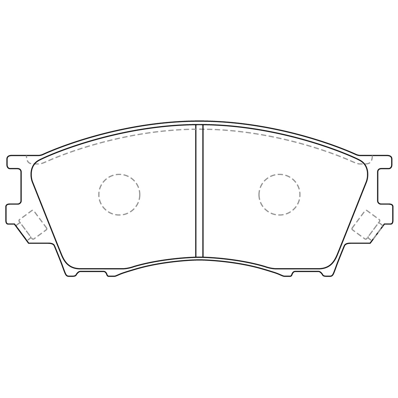 Купить запчасть NIBK - PN5334 PN5334 Тормозные колодки дисковые NiBK