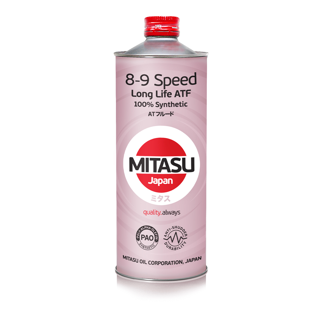 Купить запчасть MITASU - MJ3091 Жидкость для АКПП MITASU ATF 9 HP 100% Synthetic (PAO) 1л синтетическая MJ309 (1/20) Япония