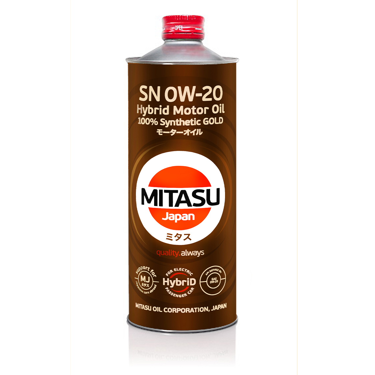 Купить запчасть MITASU - MJ1021 Масло моторное MITASU GOLD SN 0w20 1л синтетическое для бензиновых двигателей MJ102 (1/20) Япония