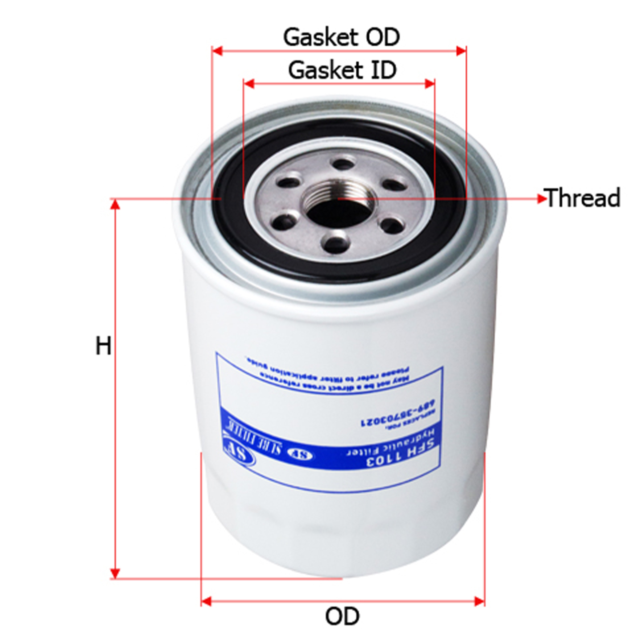 Купить запчасть SURE FILTER - SFH1103 Фильтр гидравл. Sure Filter SFH1103