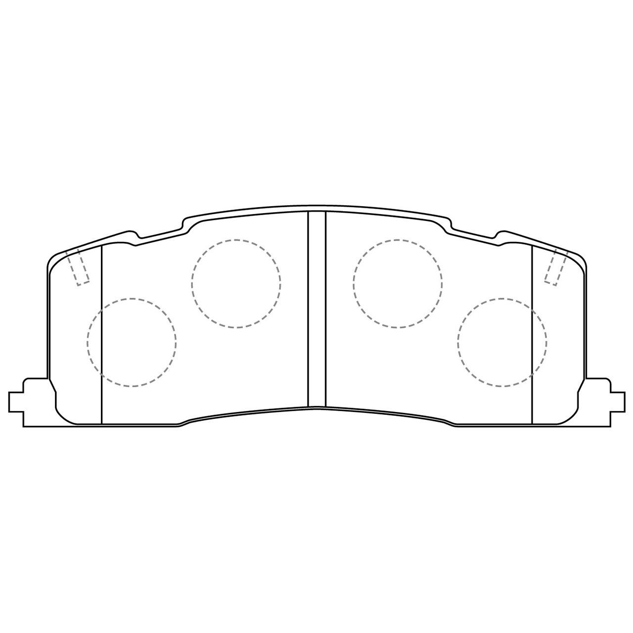 Купить запчасть NIBK - PN1274 PN1274 Тормозные колодки дисковые NiBK